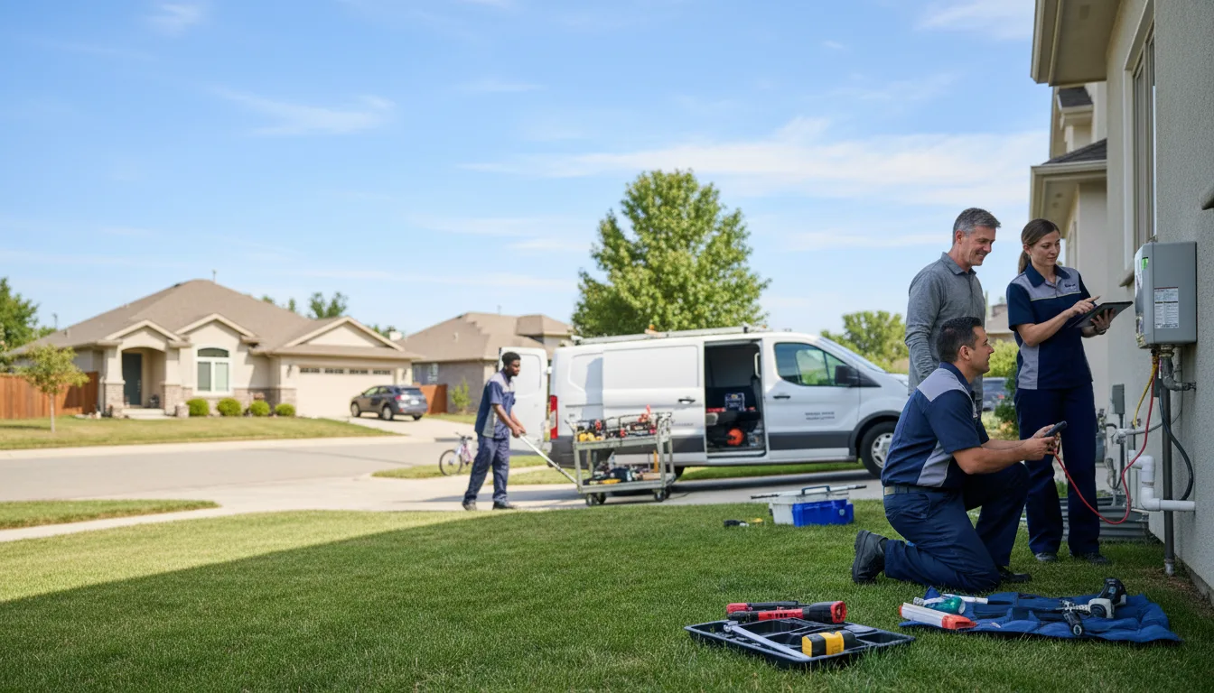 Tankless water heater service in Bland, VA
